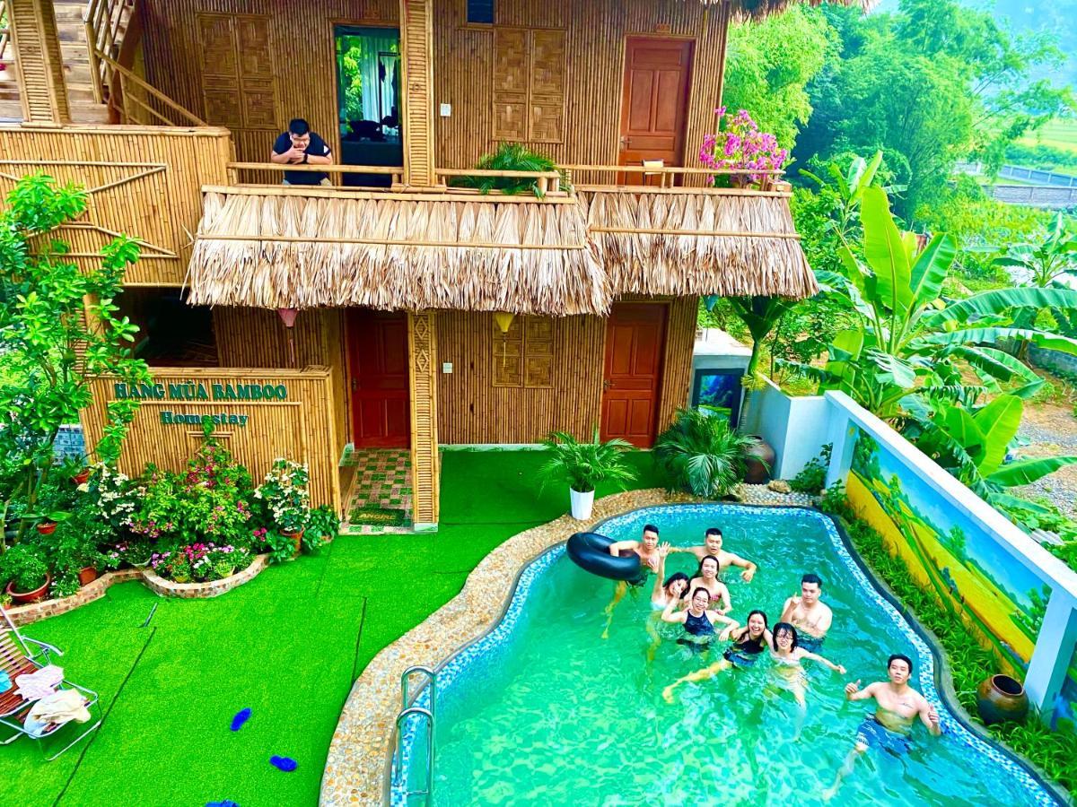 Hang Mua Bamboo Homestay Ninh Bình Exteriör bild